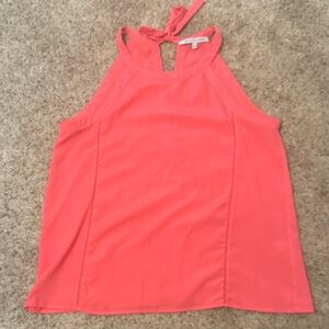 Collective Concepts Coral Halter Top